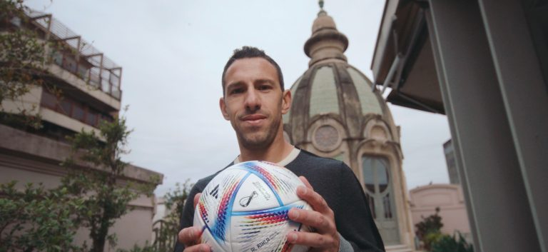 Masters of movement: Maxi Rodriguez, former Argentina national football team player posing