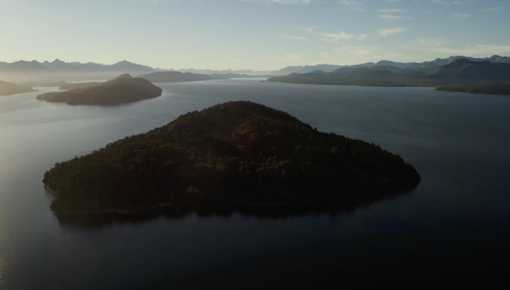 landscape and general view of the island